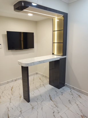 Custom kitchen island